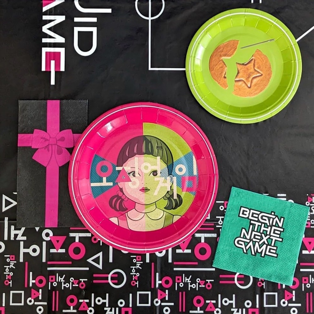 Squid Game Birthday Party Decor Young-Hee